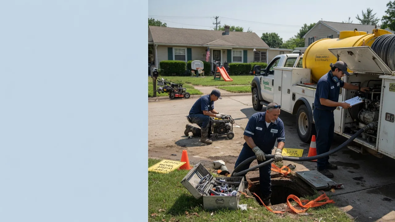 Septic Tank Pumping in Knoxville, TN near me